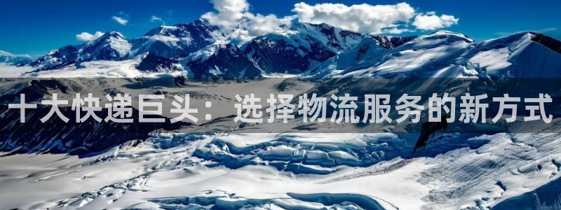 狗子28v6能卖多少:十大快递巨头: